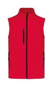KA403 3 rétegű softshell testmelegítő mellény piros AP5035-05_L