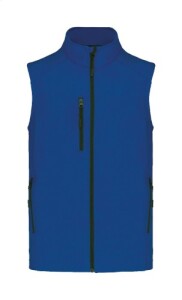 KA403 3 rétegű softshell testmelegítő mellény kék AP5035-06_XXL