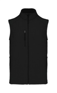 KA403 3 rétegű softshell testmelegítő mellény fekete AP5035-10_XXL