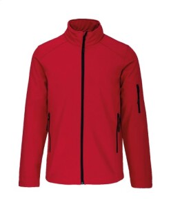 KA401 3 rétegű softshell kabát piros AP59042-05_XXL