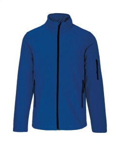 KA401 3 rétegű softshell kabát kék AP59042-06_XXL