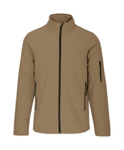 KA401 3 rétegű softshell kabát barna AP59042-09V_L