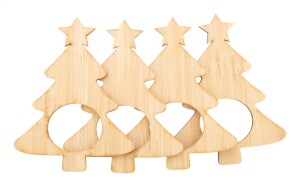Julmiddag szalvétagyűrű szett natúr AP716448