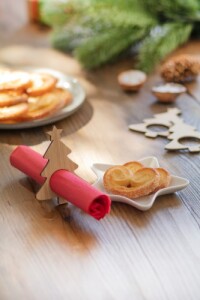 Julmiddag szalvétagyűrű szett natúr AP716448
