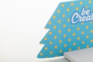 CreaStick Xmas egyediesíthető öntapadós jegyzettömb, karácsonyfa fehér AP716799-A
