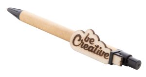 CreaClip Eco golyóstoll fekete natúr AP718189-10