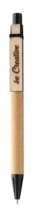 CreaClip Eco golyóstoll fekete natúr AP718189-10