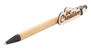 CreaClip Eco golyóstoll fekete natúr AP718189-10