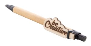 CreaClip Eco golyóstoll fekete natúr AP718189-10
