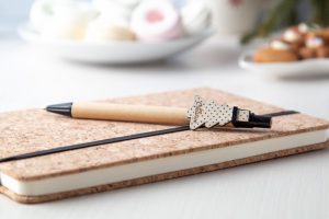 CreaClip Eco golyóstoll fekete natúr AP718189-10