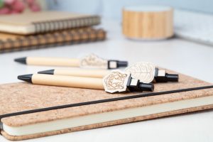 CreaClip Eco golyóstoll fekete natúr AP718189-10