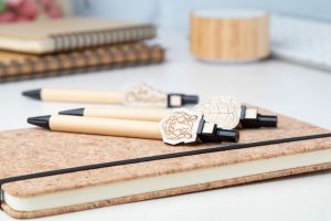 CreaClip Eco golyóstoll fekete natúr AP718189-10