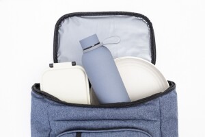 Duonic RPET piknik hűtőtáska hátizsák sötét kék AP800044-06A
