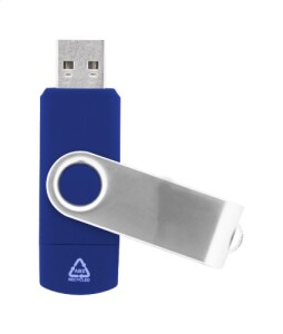 TwistDrive Plus RABS OTG USB memória kék AP864123-06_8GB