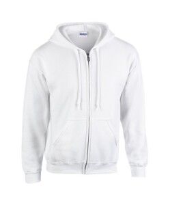 HB Zip Hooded pulóver fehér AP4306-01_L