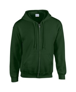 HB Zip Hooded pulóver sötét zöld AP4306-07_L