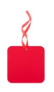 CreaJul egyediesíthető karácsonyfadísz átlátszó piros piros AP716492-05T-05