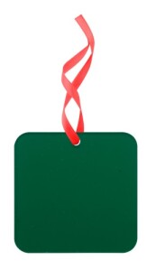 CreaJul egyediesíthető karácsonyfadísz átlátszó zöld piros AP716492-07T-05