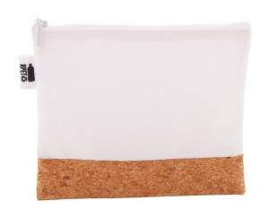 CreaBeauty Cork M RPET egyediesíthető kozmetikai táska fehér AP716588-01