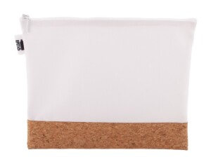 CreaBeauty Cork L RPET egyediesíthető kozmetikai táska fehér AP716589-01