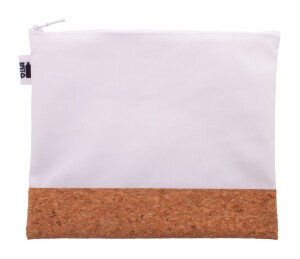 CreaBeauty Cork L RPET egyediesíthető kozmetikai táska fehér AP716589-01