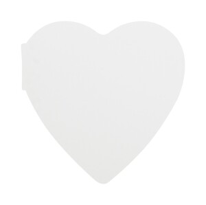 CreaStick Heart egyediesíthető öntapadós jegyzettömb fehér AP716759
