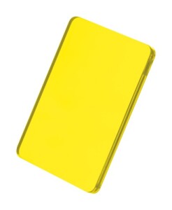 CreaFob kulcstartó átlátszó sárga AP718119-02T