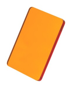CreaFob kulcstartó átlátszó narancssárga AP718119-03T