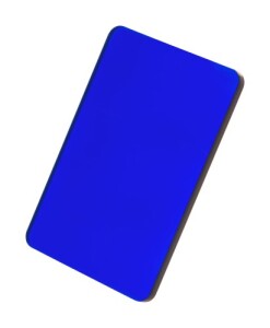 CreaFob kulcstartó átlátszó kék AP718119-06T