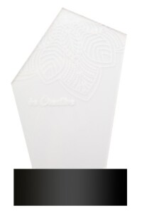 Ledify LED-es világító trófea átlátszó fekete AP718195-A