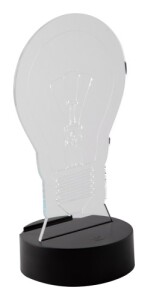 Ledify LED-es világító trófea átlátszó fekete AP718195-B