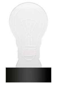 Ledify LED-es világító trófea átlátszó fekete AP718195-B