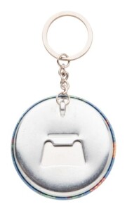 KeyBadge Bottle kulcstartós üvegnyitó ezüst AP718219
