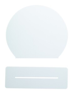 Clobor kör alakú tábla fehér AP718374-A