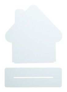 Clobor ház alakú tábla fehér AP718374-D