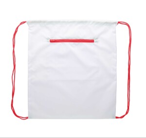 CreaDraw Zip egyediesíthető hátizsák piros fehér AP718540-05