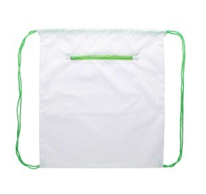CreaDraw Zip egyediesíthető hátizsák zöld fehér AP718540-07