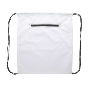 CreaDraw Zip egyediesíthető hátizsák fekete fehér AP718540-10