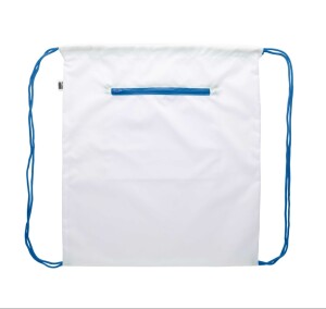 CreaDraw Zip RPET egyediesíthető hátizsák kék fehér AP718541-06