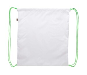 CreaDraw RPET egyediesíthető hátizsák zöld fehér AP718694-07