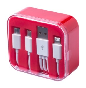Ketul USB töltőkábel piros AP721035-05