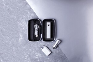 Tilmix USB töltő és power bank szett ezüst fekete AP721044-21