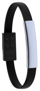 Leriam USB töltős karkötő fekete AP721100-10