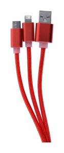 Scolt USB töltőkábel piros AP721102-05