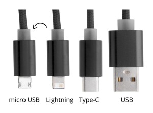 Scolt USB töltőkábel fekete AP721102-10