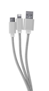 Scolt USB töltőkábel ezüst AP721102-21