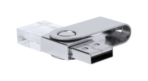 Horiox 16GB USB memória átlátszó ezüst AP721341_16GB