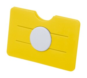 Tisson bankkártya tartó sárga fehér AP721405-02