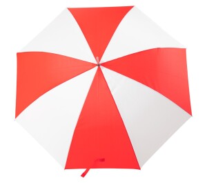 Korlet esernyő fehér piros AP721552-01-05
