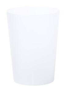 Nirmal pohár frosted fehér AP721586-01T